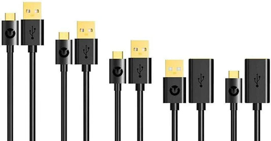 Câble de programmation USB Titan Two pour la configuration des consoles et des PC