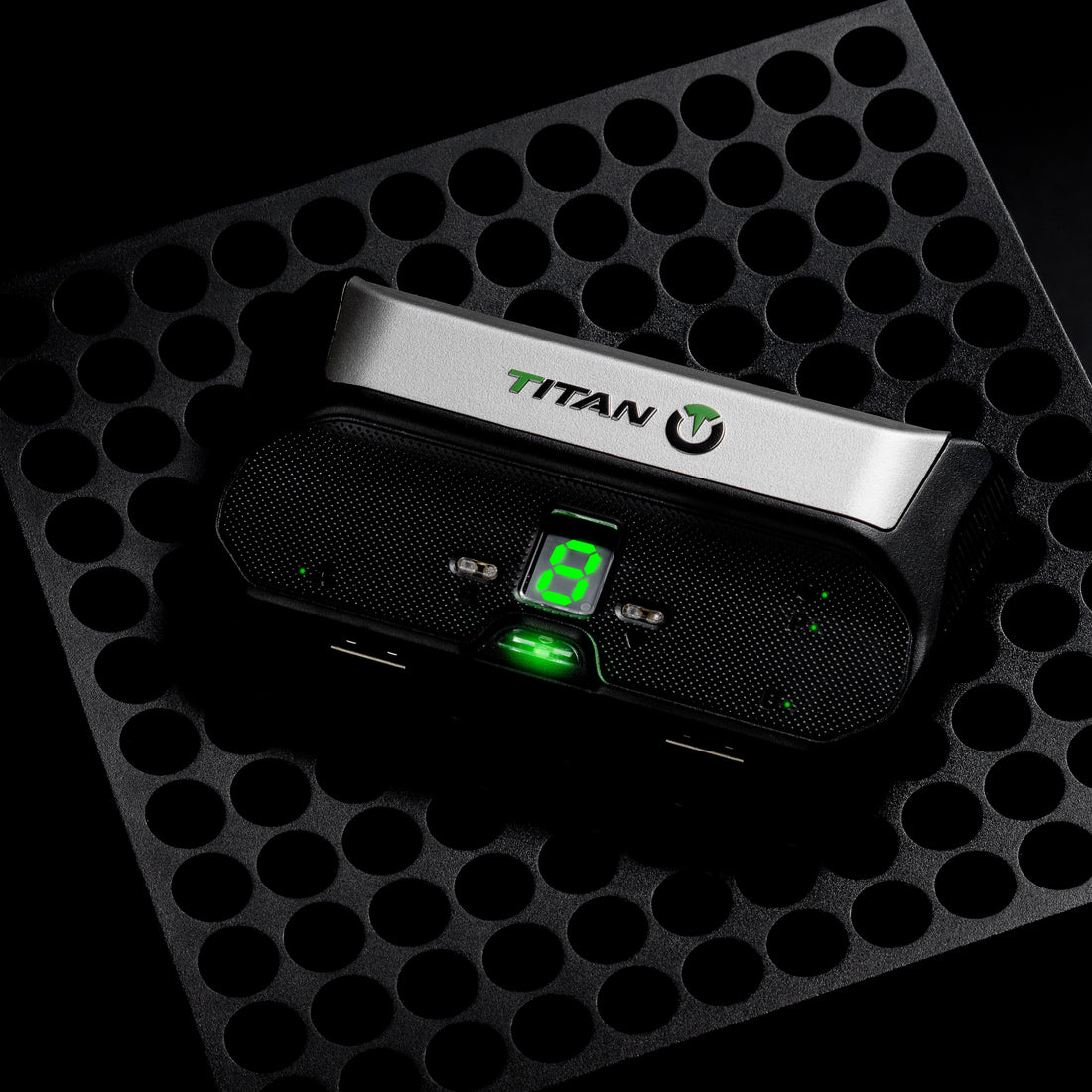Titan Two gaming adapter showing supported platforms, controller compatibility, and flexible setup options