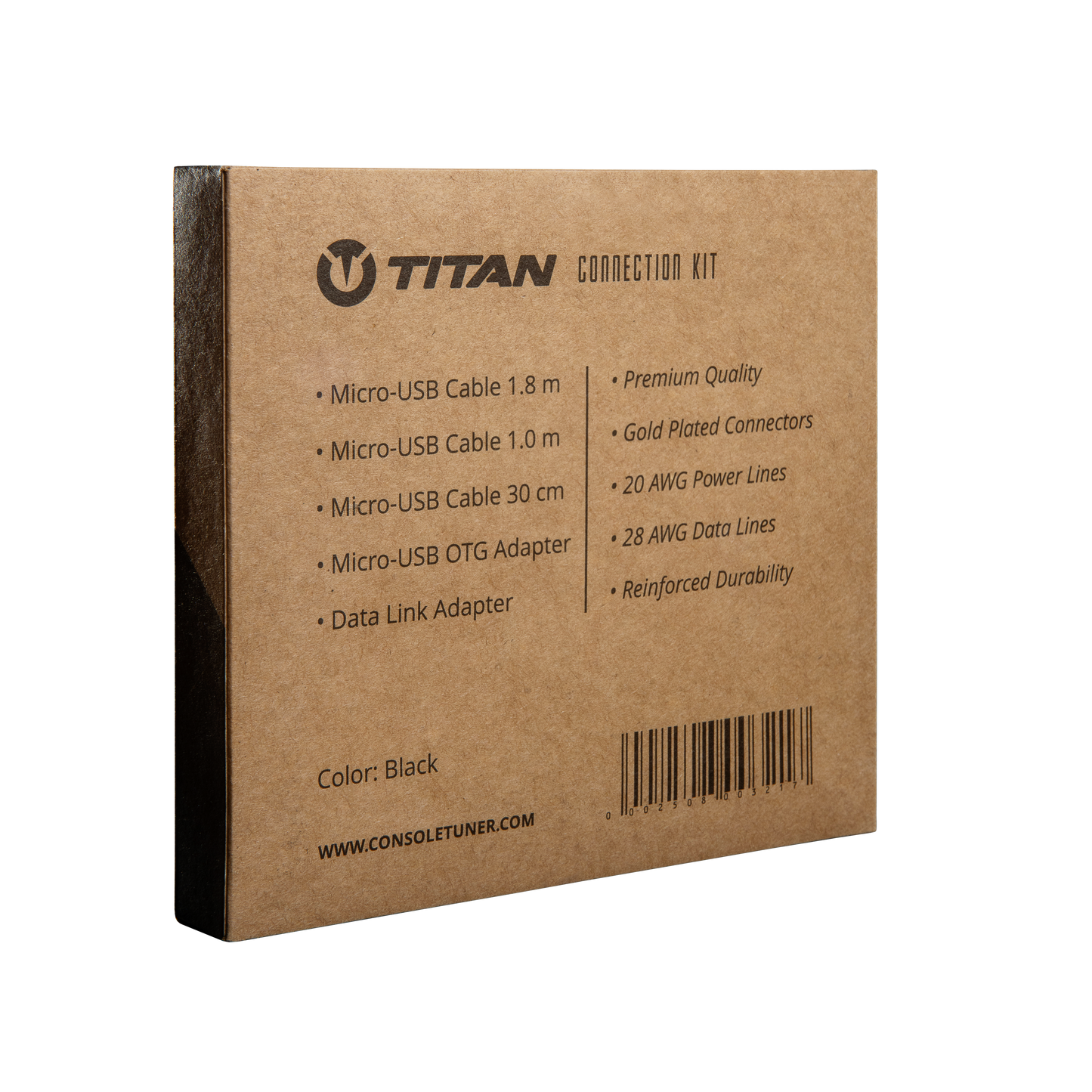 Titan Two Connection Kit USB Cables for Console and PC Setup-Titan Two Europe