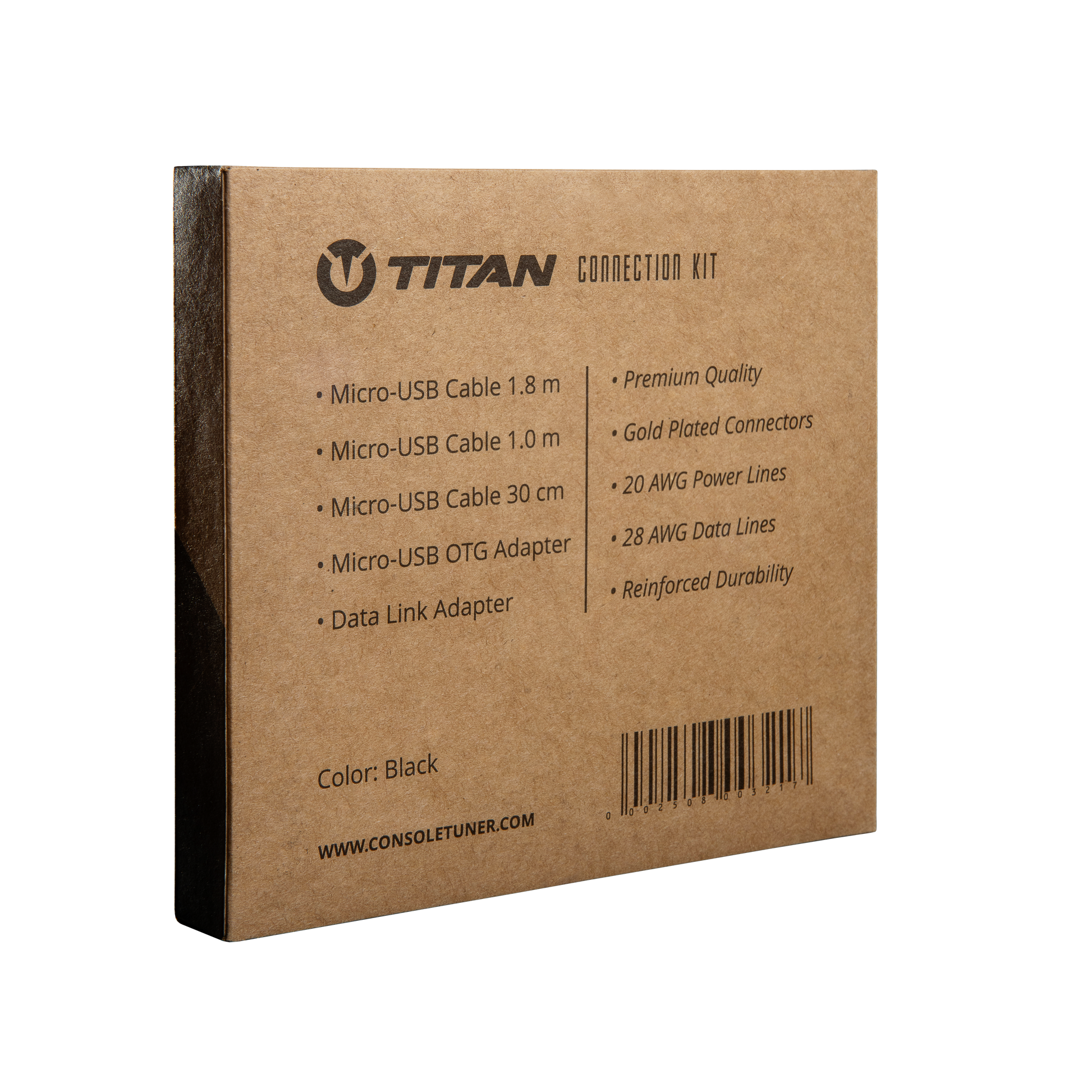 Titan Two Connection Kit USB Cables for Console and PC Setup-Titan Two Europe