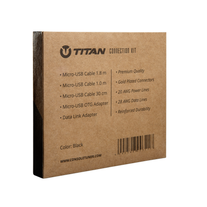 Titan Two Connection Kit USB Cables for Console and PC Setup-Titan Two Europe