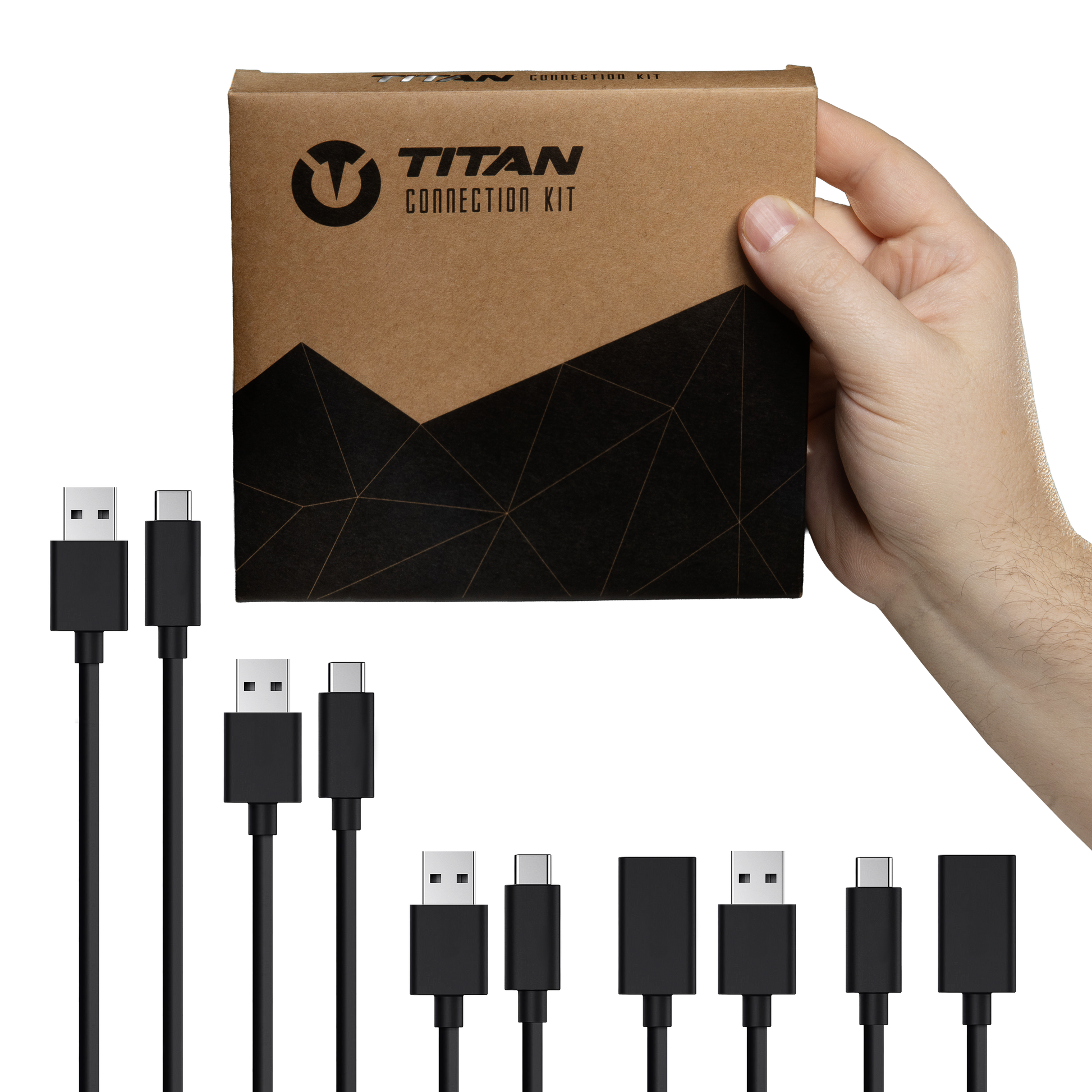 Titan Two Connection Kit USB Cables for Console and PC Setup-Titan Two Europe