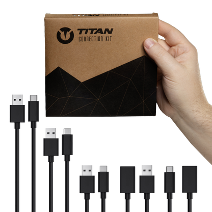 Titan Two Connection Kit USB Cables for Console and PC Setup-Titan Two Europe